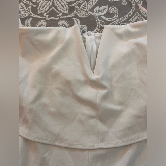 Off Shoulder Beige/off white Jumpsuit Size XS - Picture 8 of 8